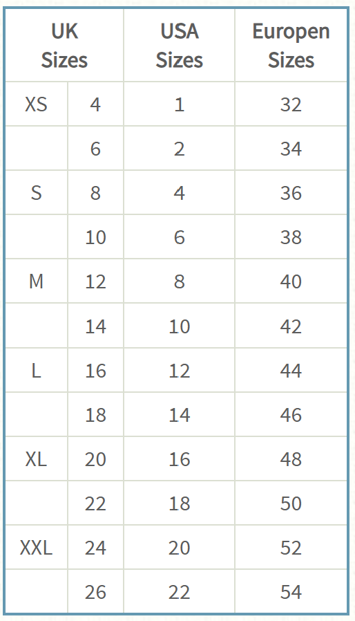 Size Guide